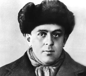 Amerikanischer Reporter, Schriftsteller und Revolutionär John Reed in Moskau, um 1917-18